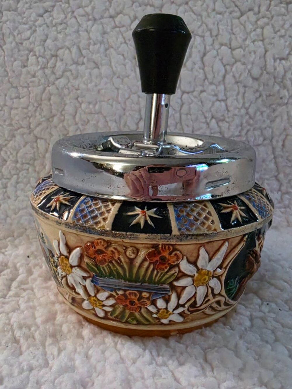 Hofbrauhaus Munchen push-down spinning Ashtray - Picture 5 of 11